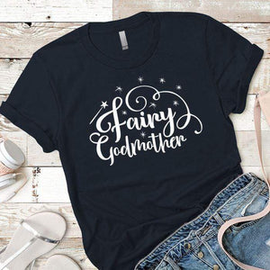 Fairy Godmother Premium Tees T-Shirts CustomCat Midnight Navy X-Small 