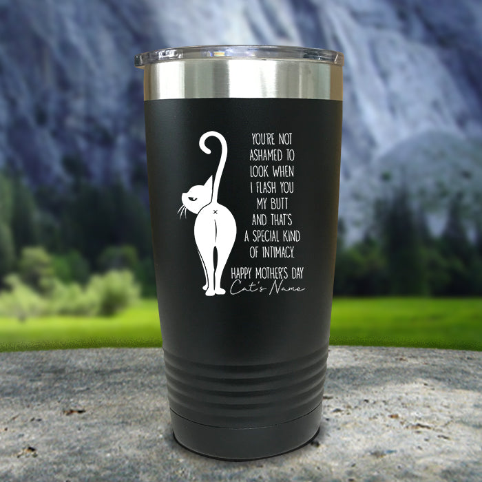 Personalized Cat Butt Funny Tumblers - Cat Mom Mother's Day Gift