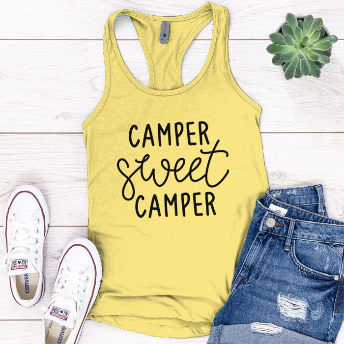 Camper Sweet Camper Premium Tank Top