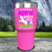 Nurse Unicorn Color Printed Tumblers Tumbler ZLAZER 30oz Tumbler Pink 