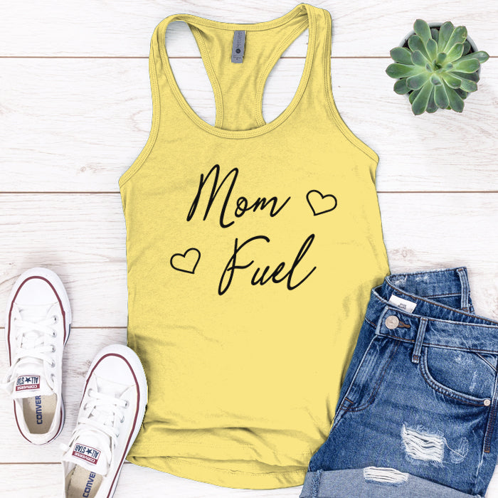 Mom Fuel Heart Tank Top