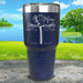 Sloth Mama (CUSTOM) With Child's Name Engraved Tumblers Tumbler ZLAZER 30oz Tumbler Navy 