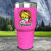 CUSTOM Softball Glove Color Printed Tumblers Tumbler Nocturnal Coatings 30oz Tumbler Pink 