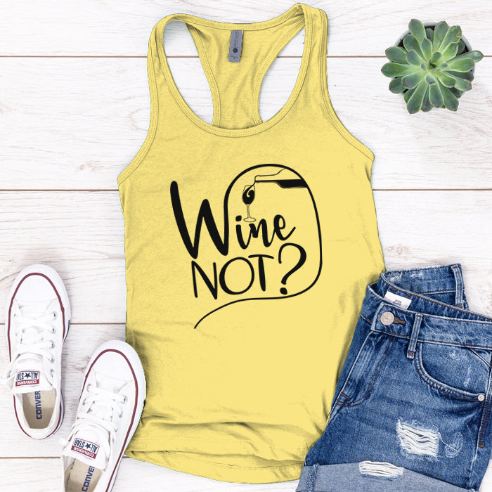 Wine Not Premium Tank Top