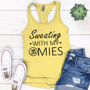 Sweating With My Omies Premium Tank Top