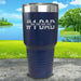 #1 Dad (CUSTOM) With Child's Name Engraved Tumbler Tumbler ZLAZER 30oz Tumbler Navy 