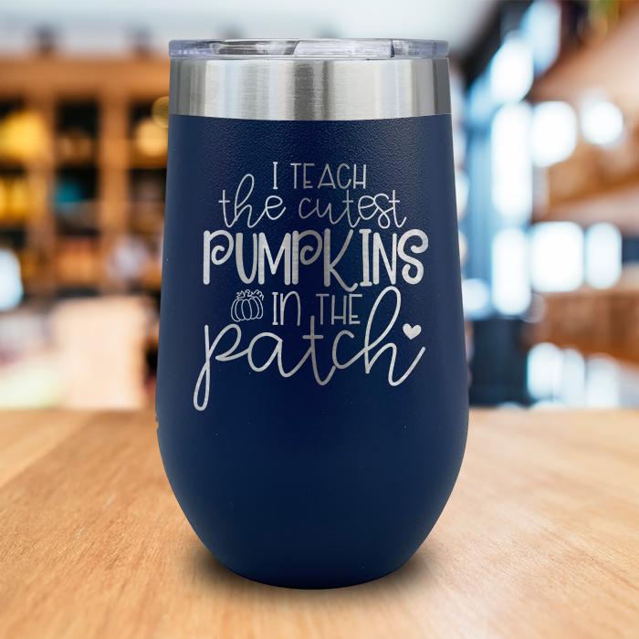 Cutest Pumpkins Engraved Wine Tumbler