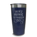 The Best Brothers Get Promoted To Uncle Engraved Tumbler Engraved Tumbler ZLAZER 20oz Tumbler Navy 