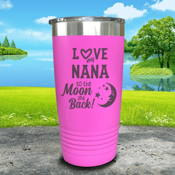 Personalized To The Moon And Back Engraved Tumbler