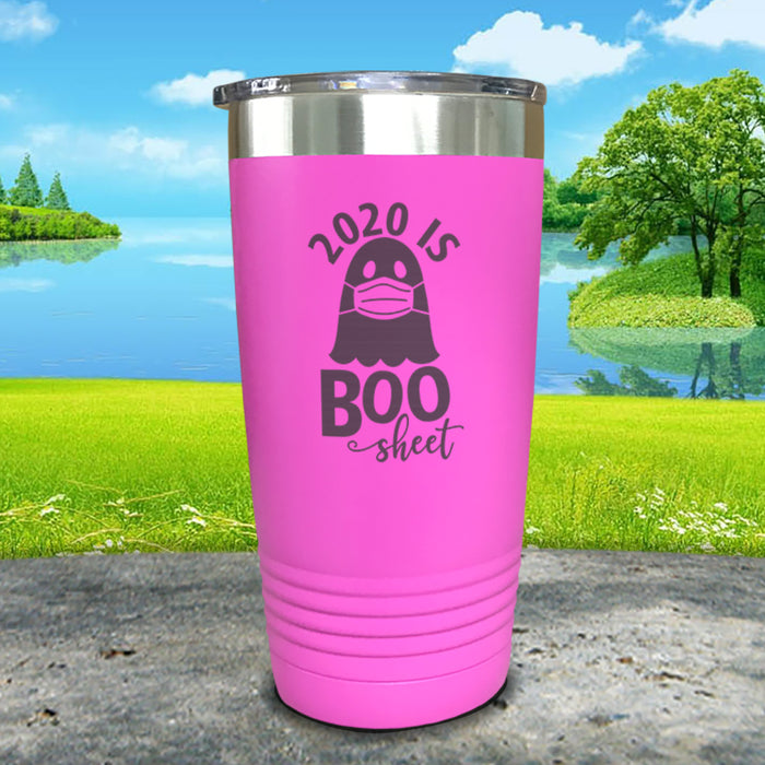 2020 Is Boo Sheet Engraved Tumbler