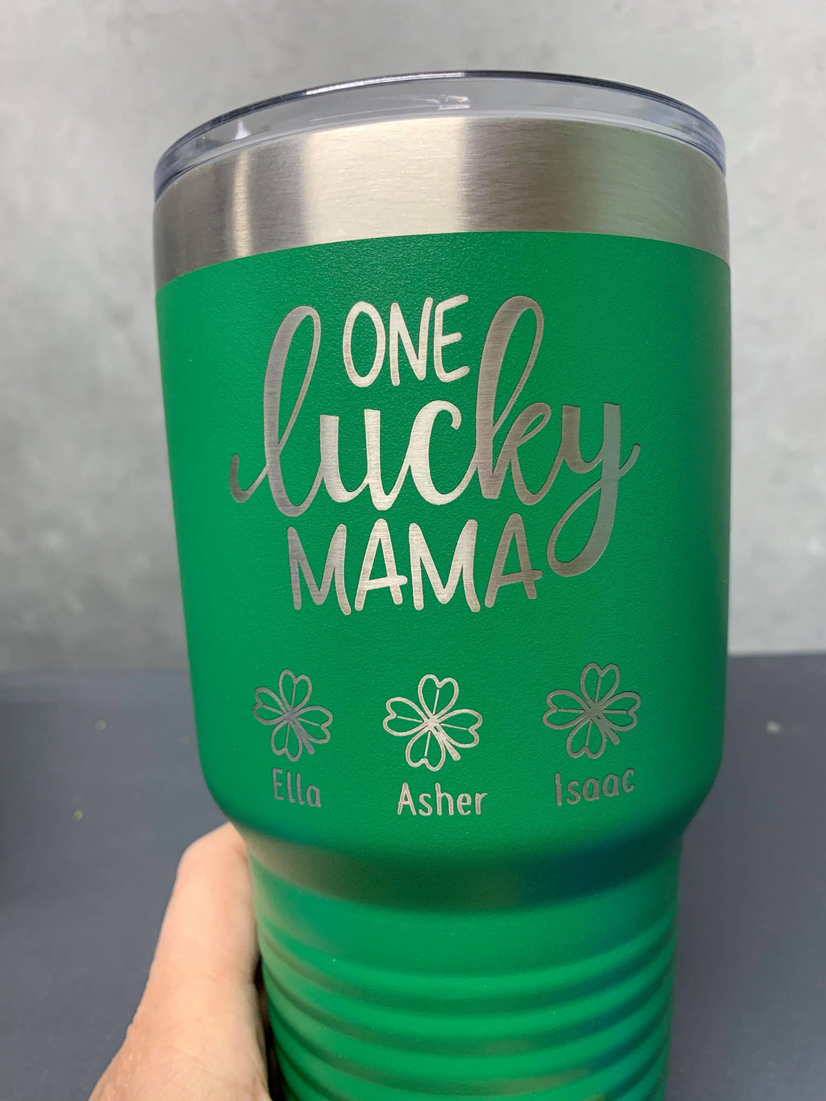 Personalized Mama Bear Tumbler Cup Engraved With Custom Child Names -  LemonsAreBlue