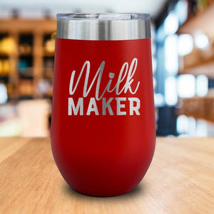 Milk Maker Engraved Wine Tumbler