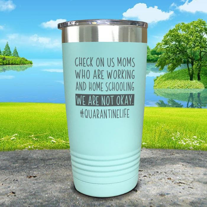 We Are Not Okay Engraved Tumbler