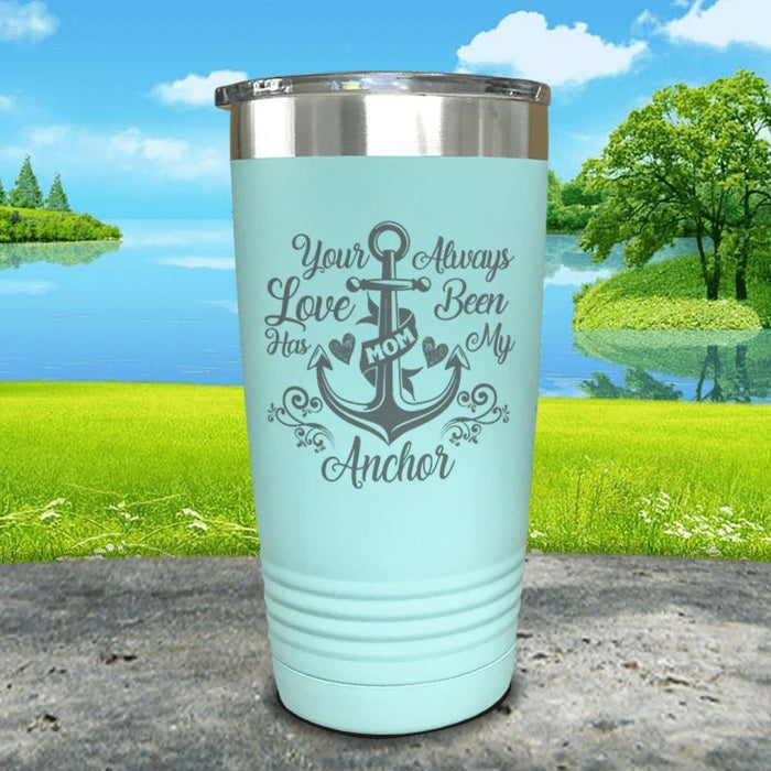 Your Love Has Always Been My Anchor Engraved Tumbler Tumbler ZLAZER 