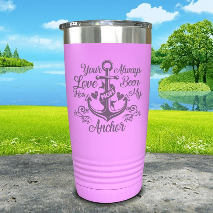 Your Love Has Always Been My Anchor Engraved Tumbler Tumbler ZLAZER 