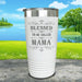 Blessed To Be Called Mama Engraved Tumbler Tumbler ZLAZER 20oz Tumbler White 