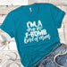 FBomb Kind Of Mom Premium Tees T-Shirts CustomCat Turquoise X-Small 