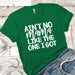 Aint No Mama Premium Tees T-Shirts CustomCat Kelly Green X-Small 