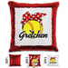 CUSTOM Bandana Softball Magic Sequin Pillow Pillow BLINGZ Red 