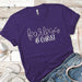 Fearless In Christ Premium Tees T-Shirts CustomCat Purple Rush/ X-Small 