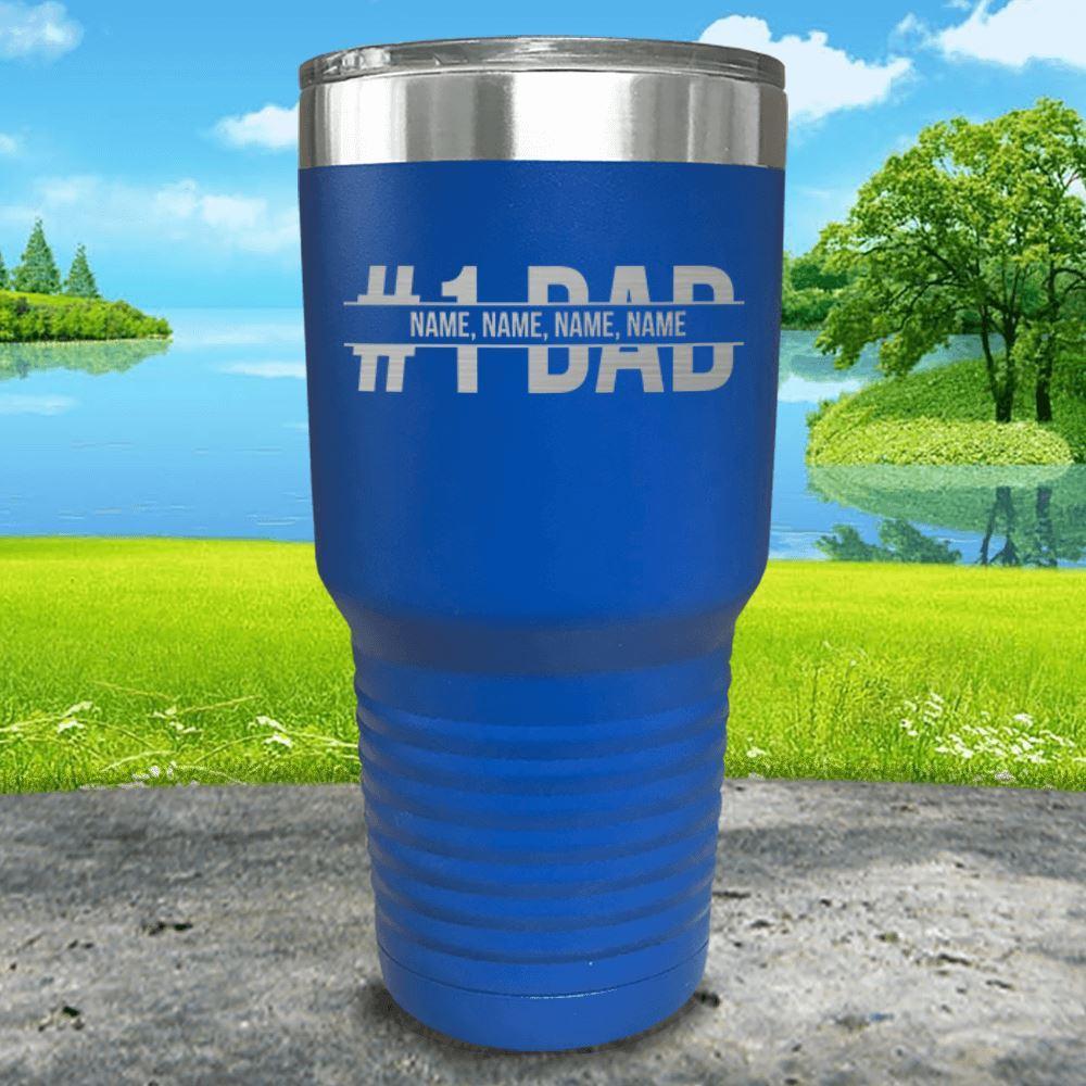 Custom Yeti 30 oz Rambler Tumbler Laser Engraved World's Best Dad