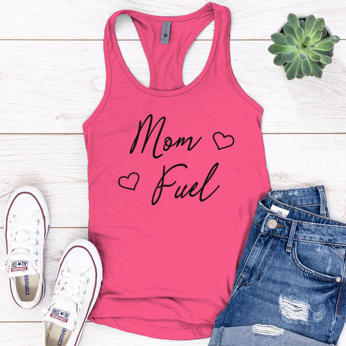 Mom Fuel Heart Tank Top