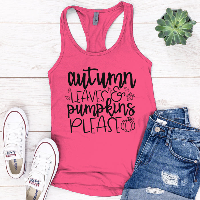 Autumn Leaves Premium Tank Top