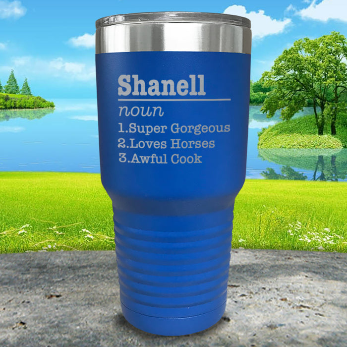 Name Definition (CUSTOM) Engraved Tumblers