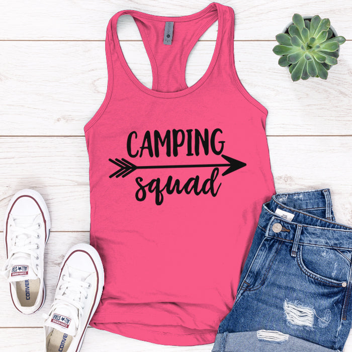 Camping Squad Premium Tank Top