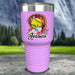 CUSTOM Softball Glove Color Printed Tumblers Tumbler Nocturnal Coatings 30oz Tumbler Lavender 