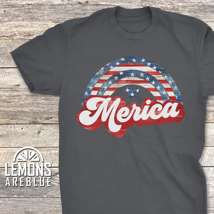 Merica Retro Premium Tees