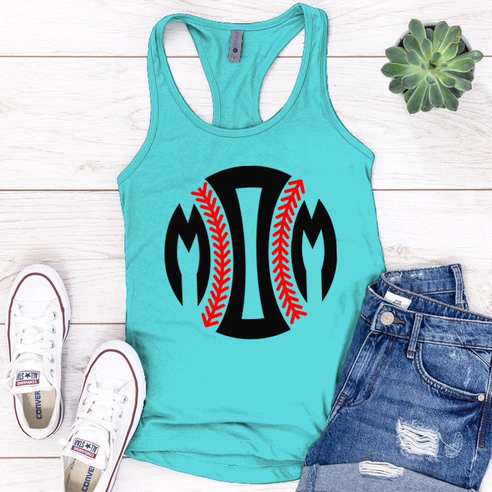 Baseball Mom Premium Tank Top