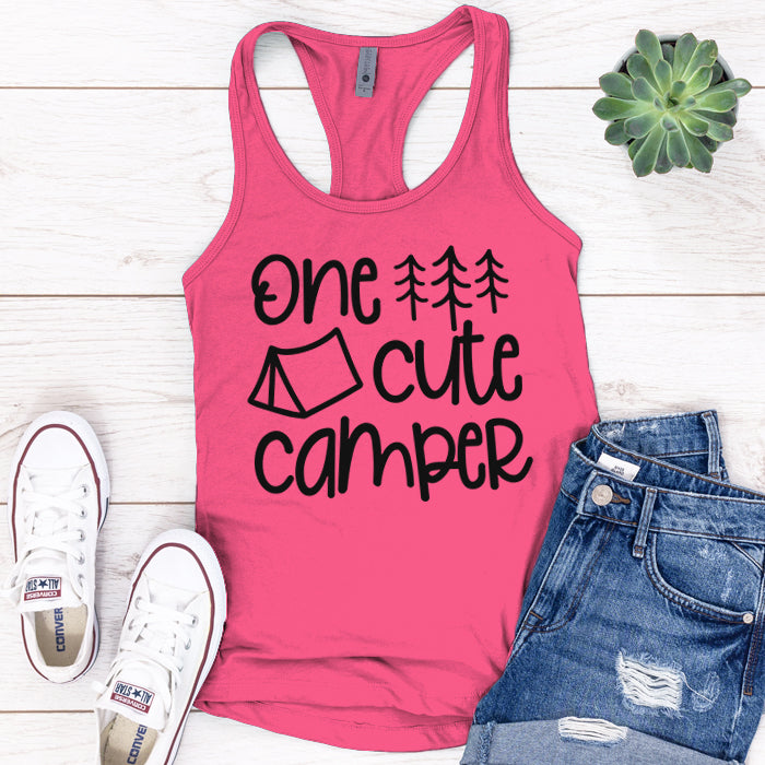 One Cute Camper Premium Tank Top