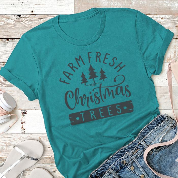 Farm Fresh Christmas Trees Premium Tee