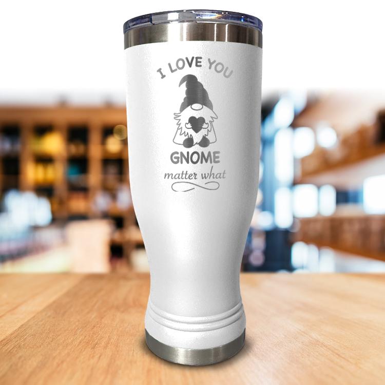 Personalized 24-oz Pilsner Beer Glass with Keepsake Wood Box