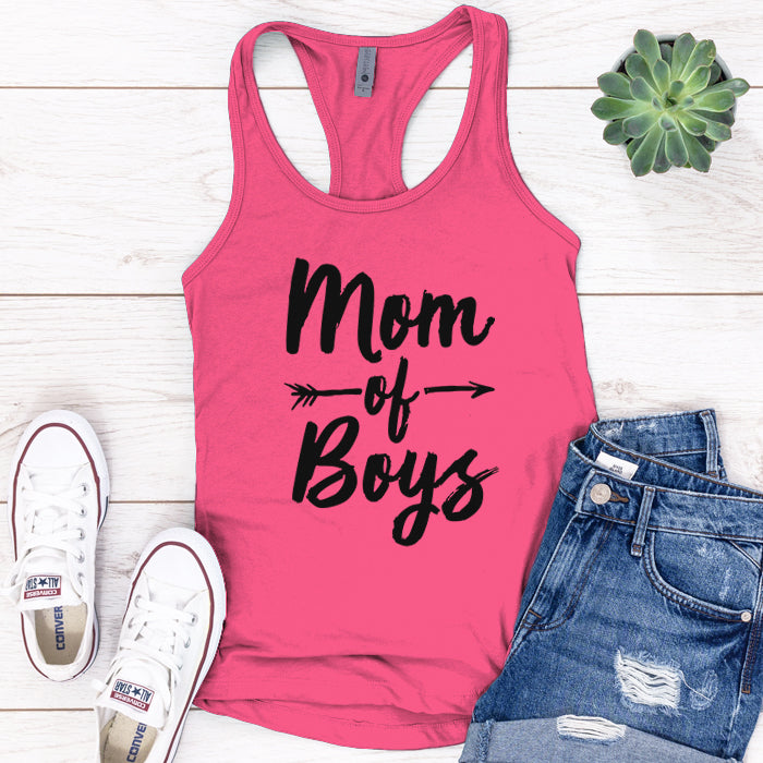 Mom Of Boys Premium Tank Top