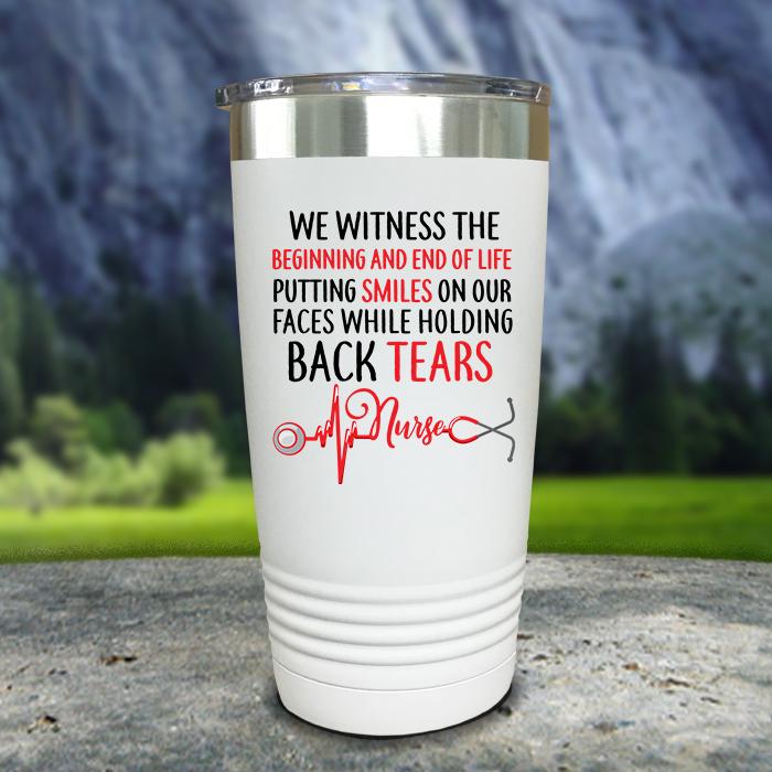 Nurse Witness Beginning & End Color Printed Tumblers