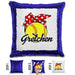 CUSTOM Bandana Softball Magic Sequin Pillow Pillow BLINGZ Blue 