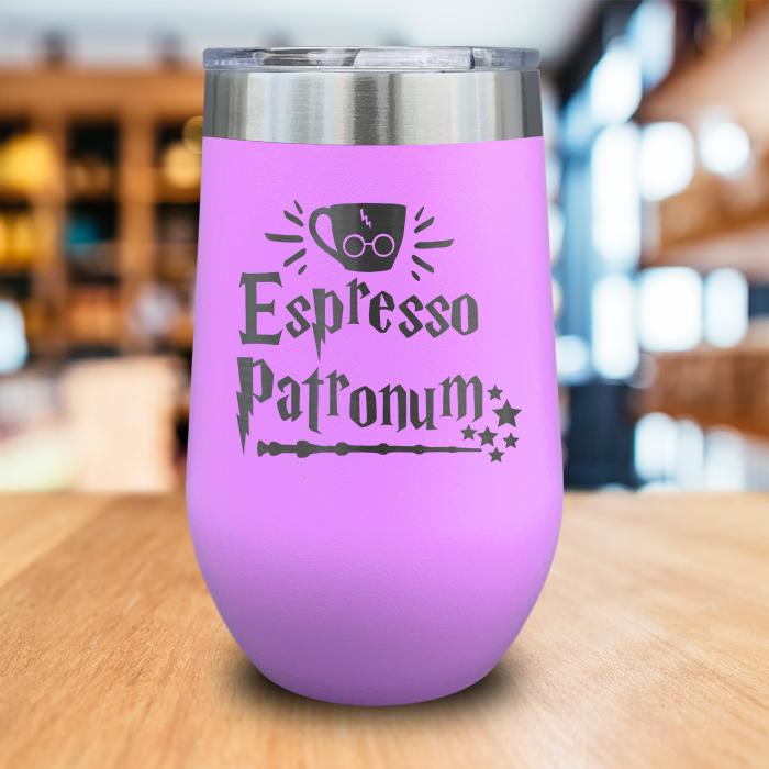 Expresso Patronum Engraved Wine Tumbler