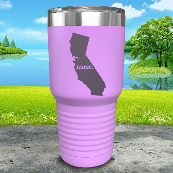 Nurse California Premium Laser Engraved Tumbler