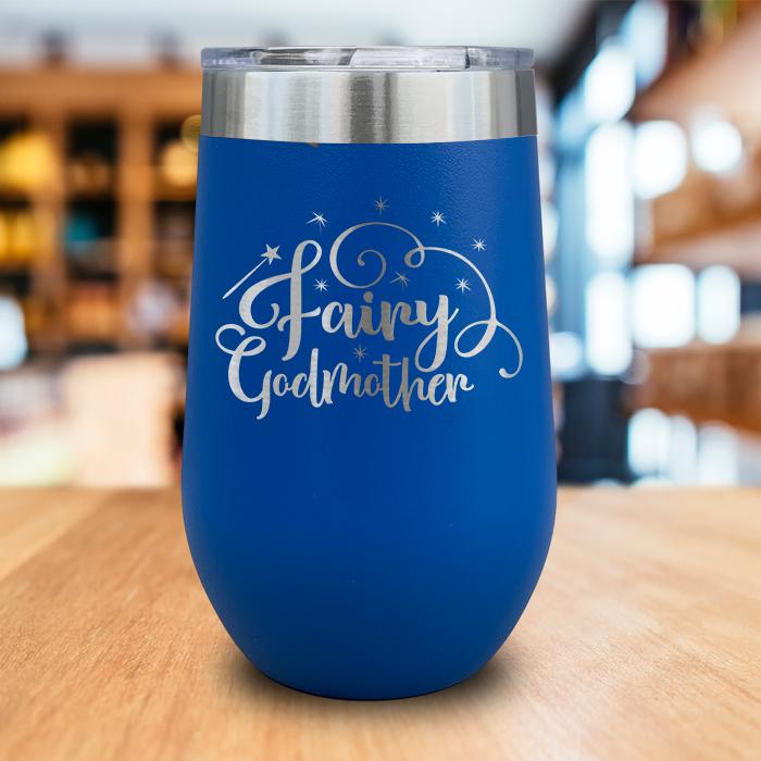 Fairy Godmother Engraved Wine Tumbler