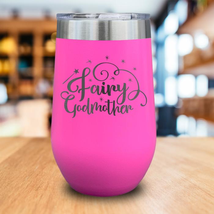 Fairy Godmother Engraved Wine Tumbler