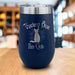 Thackery Binks Engraved Wine Tumbler LemonsAreBlue 16oz Wine Tumbler Navy 