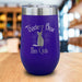 Thackery Binks Engraved Wine Tumbler LemonsAreBlue 16oz Wine Tumbler Purple 