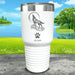 Wolf Mama (CUSTOM) With Child's Name Engraved Tumblers Tumbler ZLAZER 30oz Tumbler White 