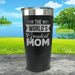 World's Greatest Mom Engraved Tumbler Tumbler ZLAZER 20oz Tumbler Black 