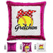 CUSTOM Bandana Softball Magic Sequin Pillow Pillow BLINGZ Hot Pink 