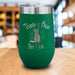 Thackery Binks Engraved Wine Tumbler LemonsAreBlue 16oz Wine Tumbler Green 