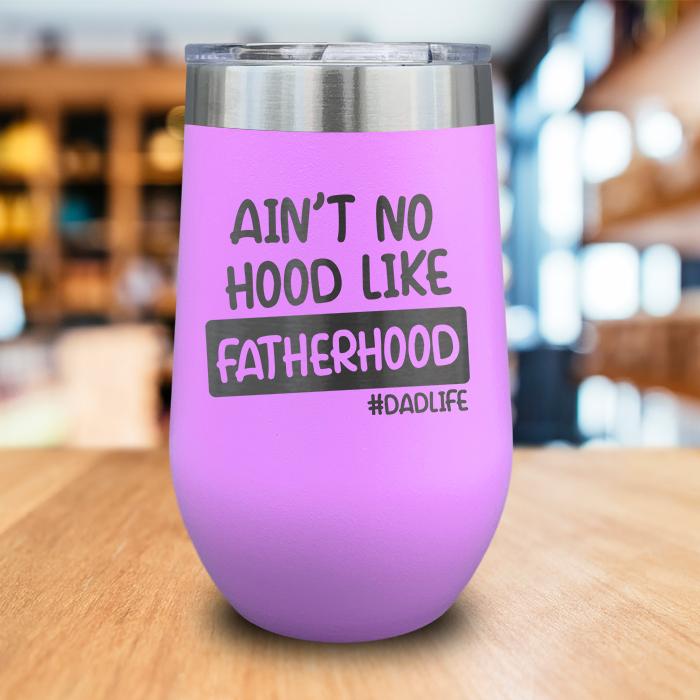 Fatherhood Engraved Wine Tumbler