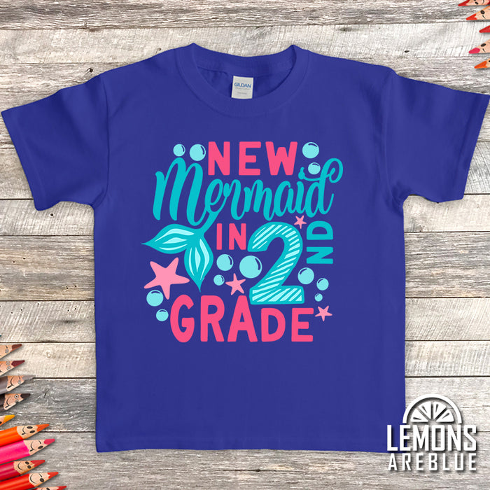 New Mermaid In School Premium Youth Tees